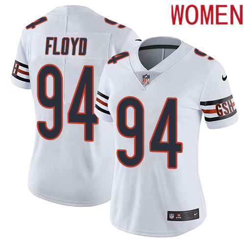 2019 Women Chicago Bears #94 Floyd white Nike Vapor Untouchable Limited NFL Jersey->chicago bears->NFL Jersey